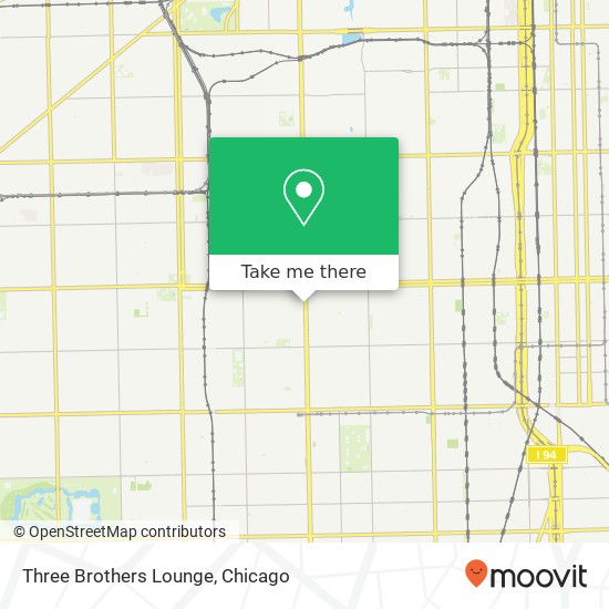 Three Brothers Lounge map