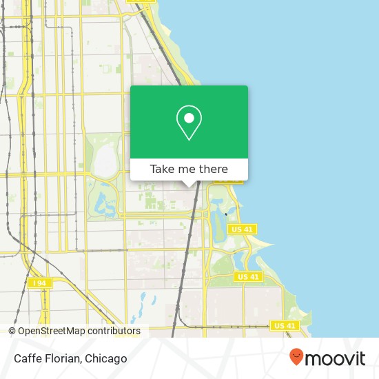 Mapa de Caffe Florian, 1450 E 57th St Chicago, IL 60637