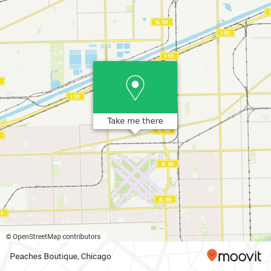 Peaches Boutique, 5915 S Archer Ave Chicago, IL map