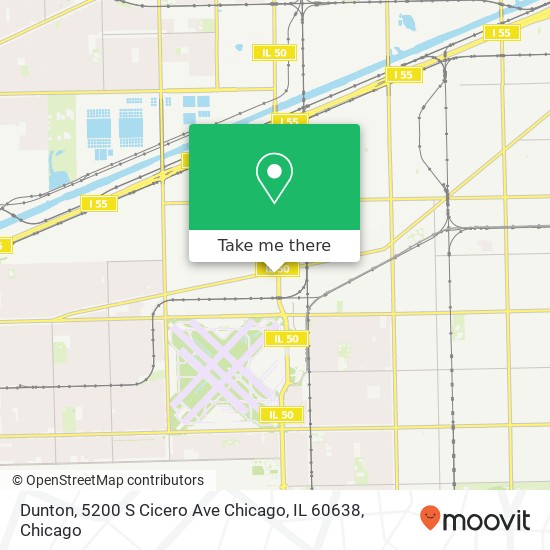Dunton, 5200 S Cicero Ave Chicago, IL 60638 map