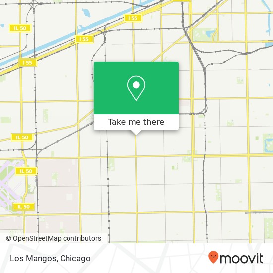 Mapa de Los Mangos, 5209 S Kedzie Ave Chicago, IL 60632