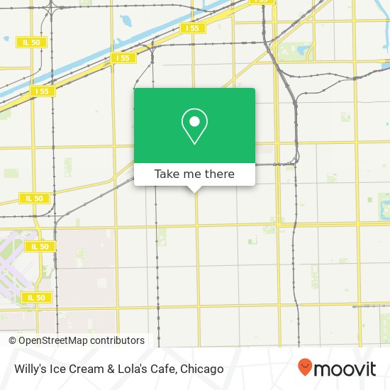 Willy's Ice Cream & Lola's Cafe, 5158 S Kedzie Ave Chicago, IL 60632 map