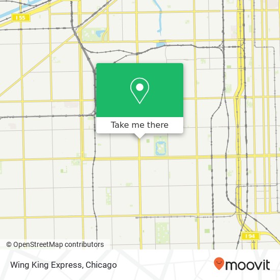 Wing King Express, 5257 S Ashland Ave Chicago, IL 60609 map