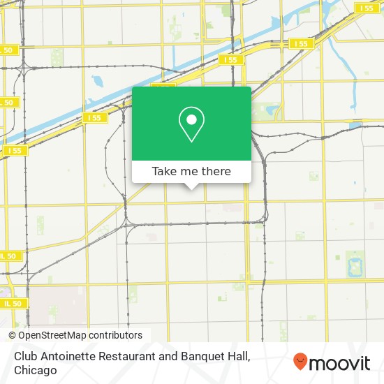 Club Antoinette Restaurant and Banquet Hall, 4559 S Richmond St Chicago, IL 60632 map