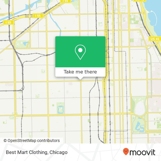 Best Mart Clothing, 4666 S Halsted St Chicago, IL 60609 map