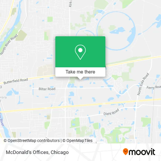 McDonald's Offices map