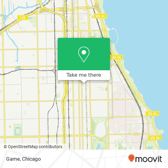 Mapa de Game, 4310 S Prairie Ave Chicago, IL 60653