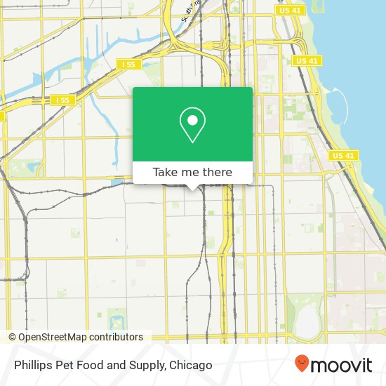 Phillips Pet Food and Supply map