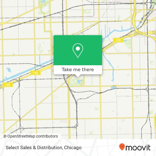 Select Sales & Distribution, 3656 S Hamilton Ave Chicago, IL 60609 map