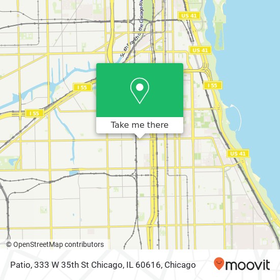 Patio, 333 W 35th St Chicago, IL 60616 map