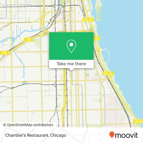 Chamber's Restaurant, 3645 S State St Chicago, IL 60616 map
