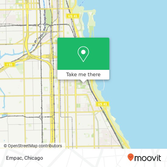 Mapa de Empac, 601 E 32nd St Chicago, IL 60616