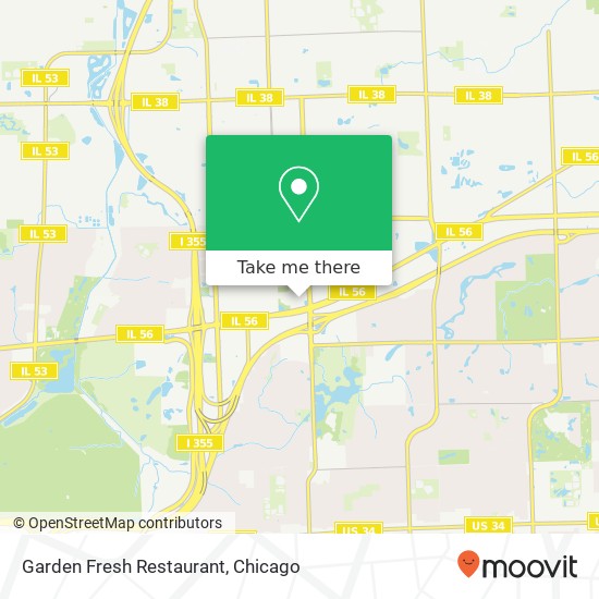 Garden Fresh Restaurant, 2820 S Highland Ave Lombard, IL 60148 map