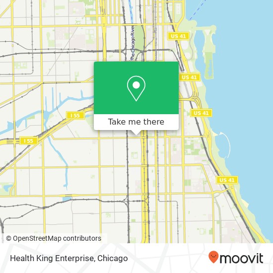 Mapa de Health King Enterprise, 238 W 31st St Chicago, IL 60616