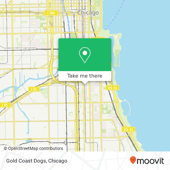 Gold Coast Dogs, Chicago, IL 60616 map