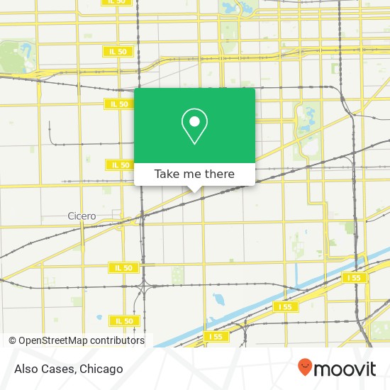 Mapa de Also Cases, 4115 W Ogden Ave Chicago, IL 60623