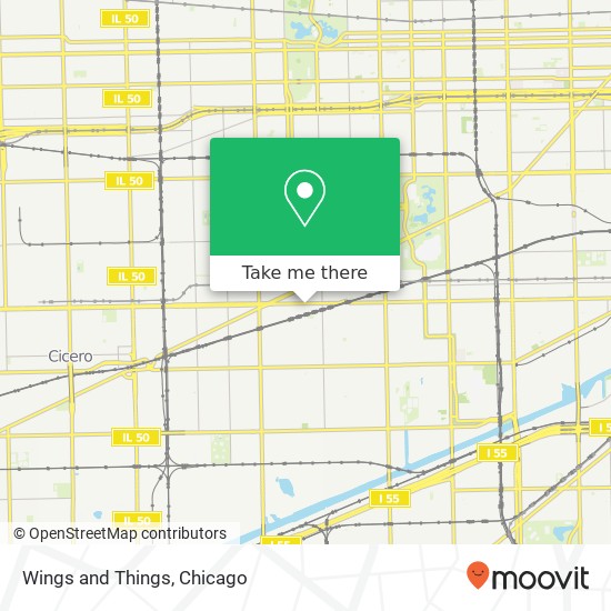 Wings and Things, 3701 W Cermak Rd Chicago, IL 60623 map