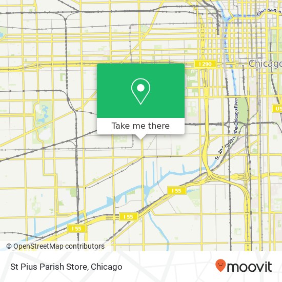 St Pius Parish Store, 1854 S Ashland Ave Chicago, IL 60608 map