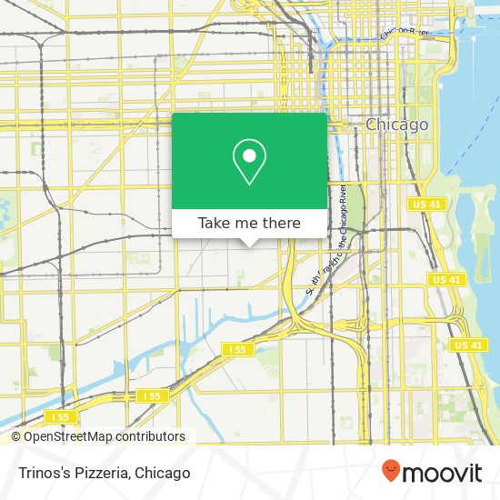 Trinos's Pizzeria, 1013 W 18th St Chicago, IL 60608 map