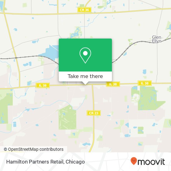 Mapa de Hamilton Partners Retail
