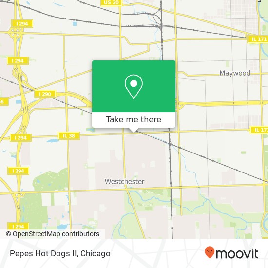 Pepes Hot Dogs II, 10229 W Roosevelt Rd Westchester, IL 60154 map