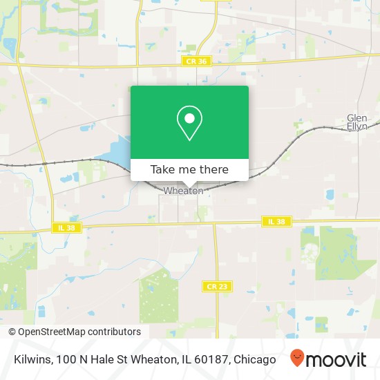 Kilwins, 100 N Hale St Wheaton, IL 60187 map