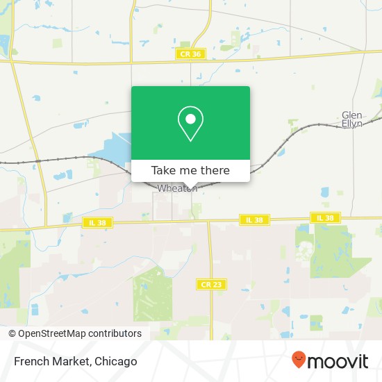 French Market, S Main St Wheaton, IL 60187 map