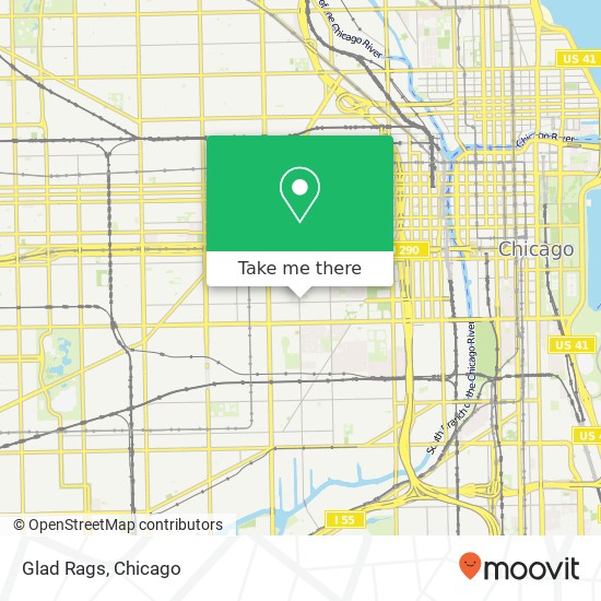 Glad Rags, 919 S Loomis St Chicago, IL 60607 map