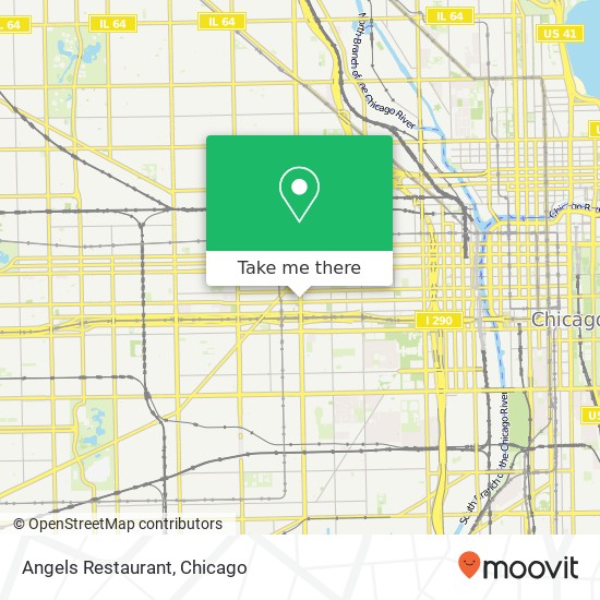 Angels Restaurant, 230 S Ashland Ave Chicago, IL 60607 map