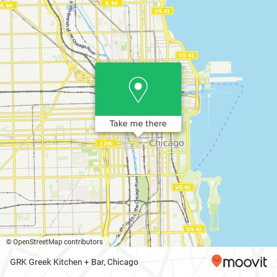 GRK Greek Kitchen + Bar, 400 S Wells St Chicago, IL 60607 map