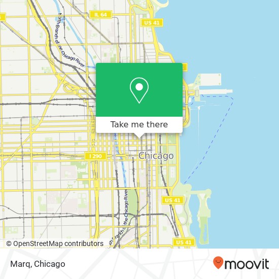 Mapa de Marq, 60 W Adams St Chicago, IL 60603