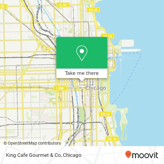 King Cafe Gourmet & Co, 141 W Jackson Blvd Chicago, IL 60604 map