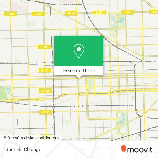 Just Fit, 3977 W Madison St Chicago, IL 60624 map