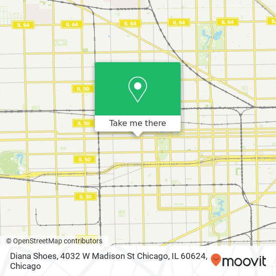 Diana Shoes, 4032 W Madison St Chicago, IL 60624 map