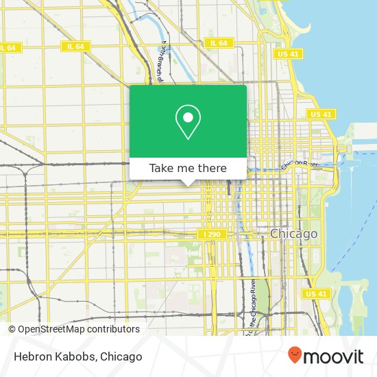Hebron Kabobs, 925 W Randolph St Chicago, IL 60607 map