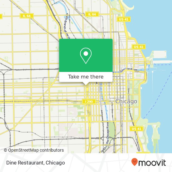 Dine Restaurant, 733 W Madison St Chicago, IL 60661 map