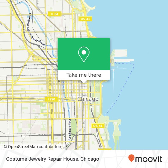 Costume Jewelry Repair House, 29 E Madison St Chicago, IL 60602 map