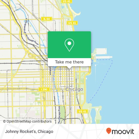 Johnny Rocket's, 177 N State St Chicago, IL 60601 map
