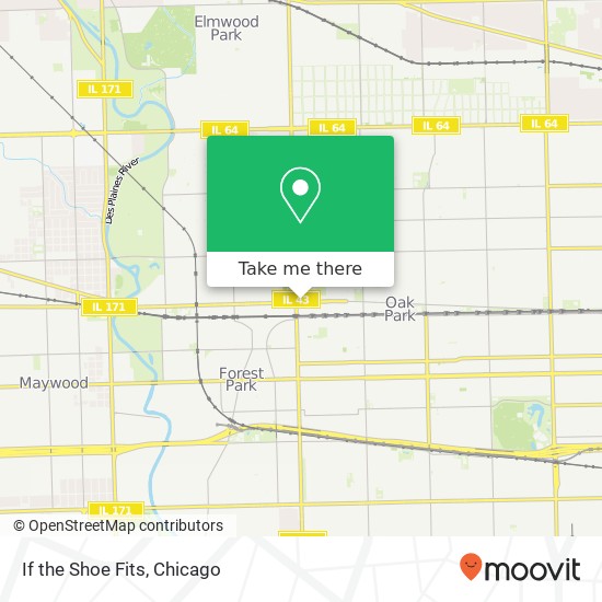 If the Shoe Fits, 1142 Lake St Oak Park, IL 60301 map