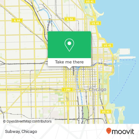 Subway, 615 W Lake St Chicago, IL 60661 map