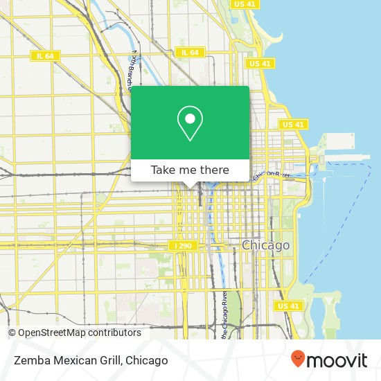 Zemba Mexican Grill, 605 W Lake St Chicago, IL 60661 map