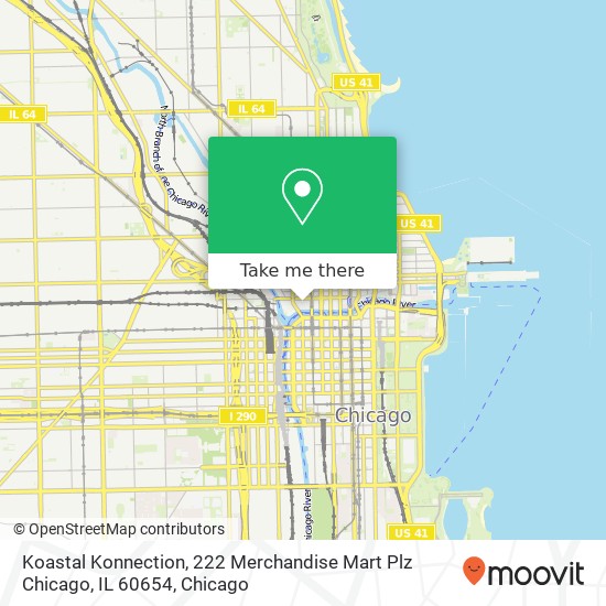 Koastal Konnection, 222 Merchandise Mart Plz Chicago, IL 60654 map