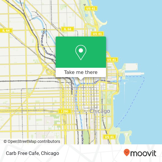 Carb Free Cafe, 222 Merchandise Mart Plz Chicago, IL 60654 map