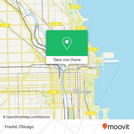 Freshii, 222 Merchandise Mart Plz Chicago, IL 60654 map