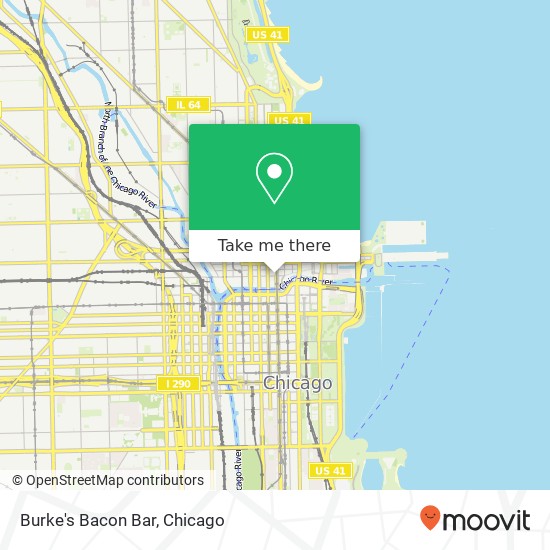 Burke's Bacon Bar, 10 W Kinzie St Chicago, IL 60654 map