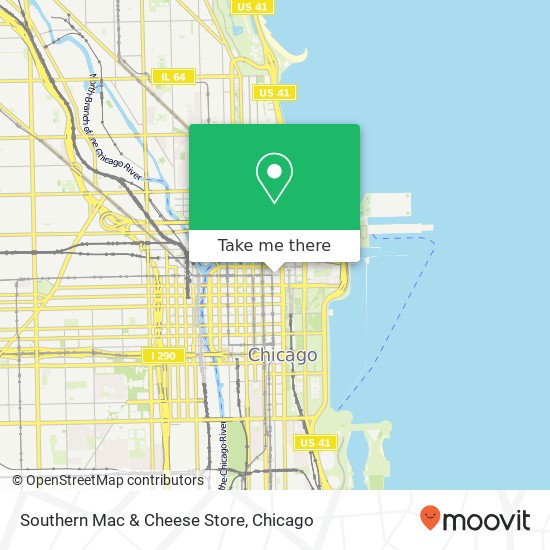 Southern Mac & Cheese Store, 60 E Lake St Chicago, IL 60601 map