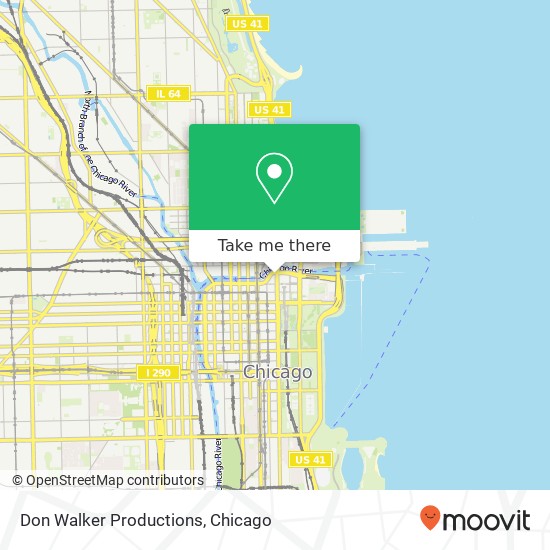 Don Walker Productions map