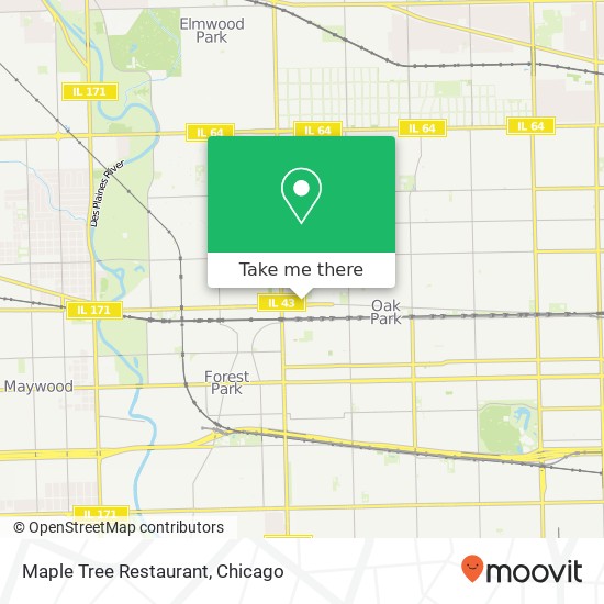 Maple Tree Restaurant, 1034 Lake St Oak Park, IL 60301 map