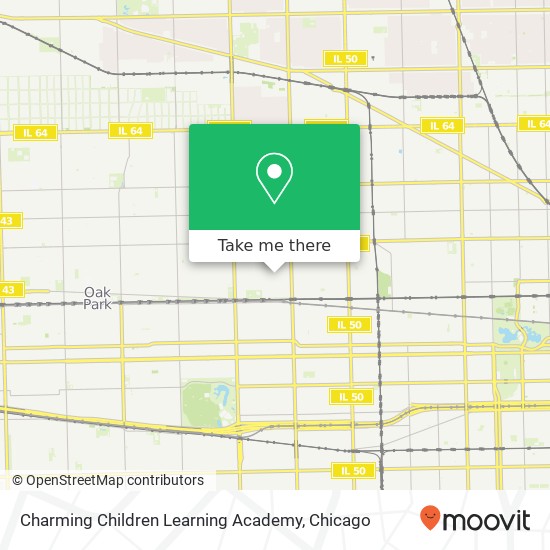 Mapa de Charming Children Learning Academy, N Lockwood Ave Chicago, IL 60644