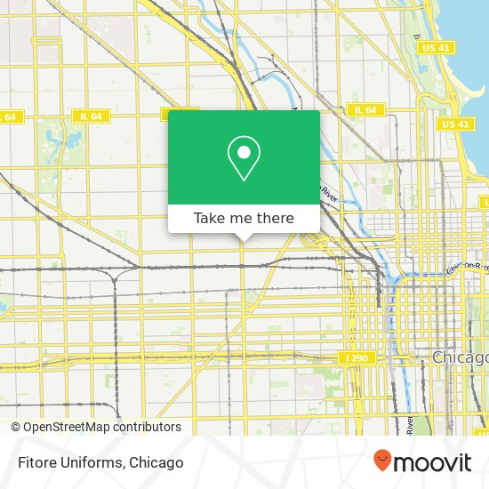 Fitore Uniforms, 527 N Ashland Ave Chicago, IL 60622 map